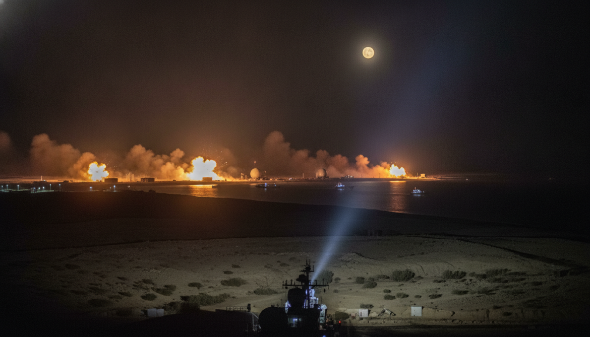 US Strikes Iranian Missile and Radar Sites After Cargo Ship Attack