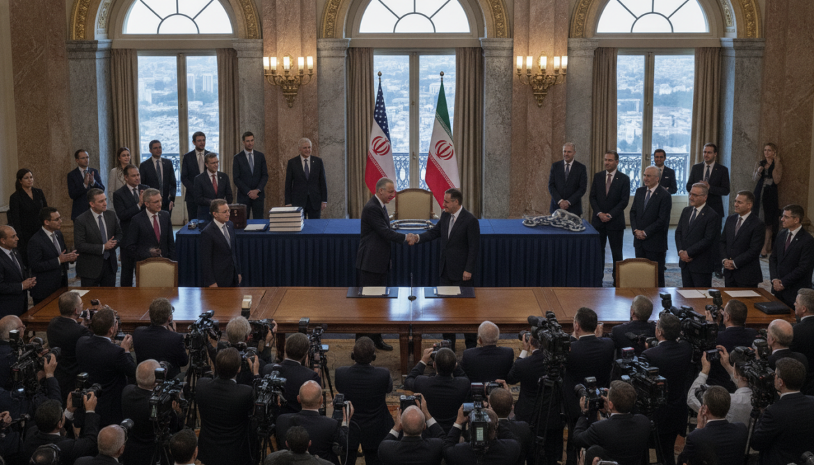 US and Iran Announce Peace Agreement Ending Hostilities and Lifting Blockade