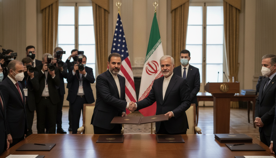 U.S. and Iran Sign 14-Point Memorandum to Halt Fighting and Start 60-Day Talks