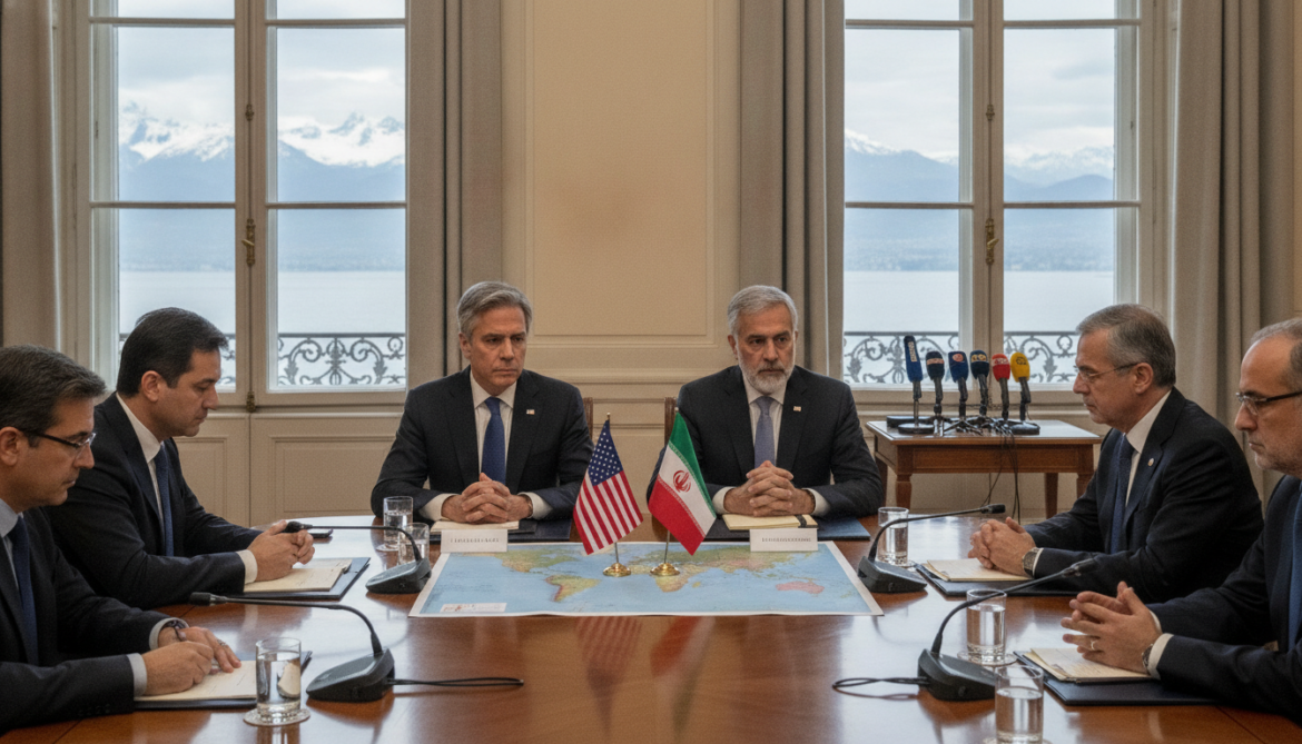 US and Iran begin Switzerland talks seeking final ceasefire amid Hormuz blockade