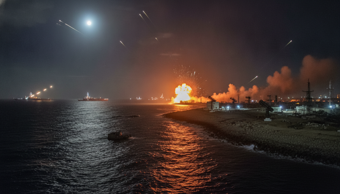 US strikes Iranian missile, drone and radar sites in Strait of Hormuz