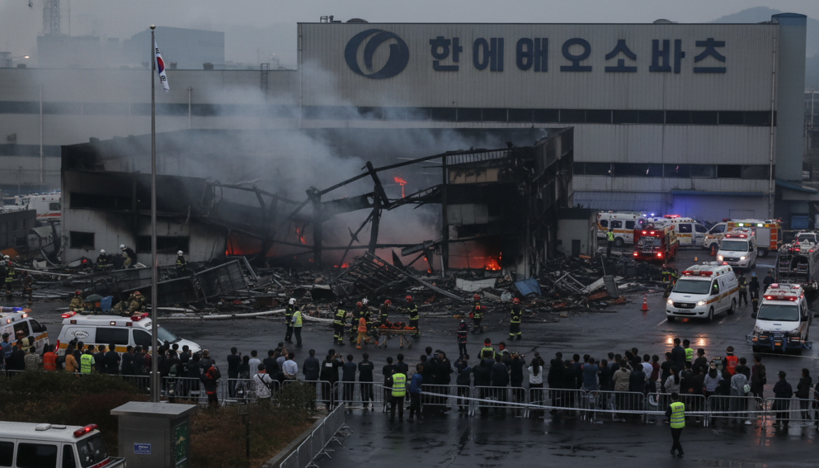 Hanwha Aerospace Explosion Kills Five at South Korea Factory