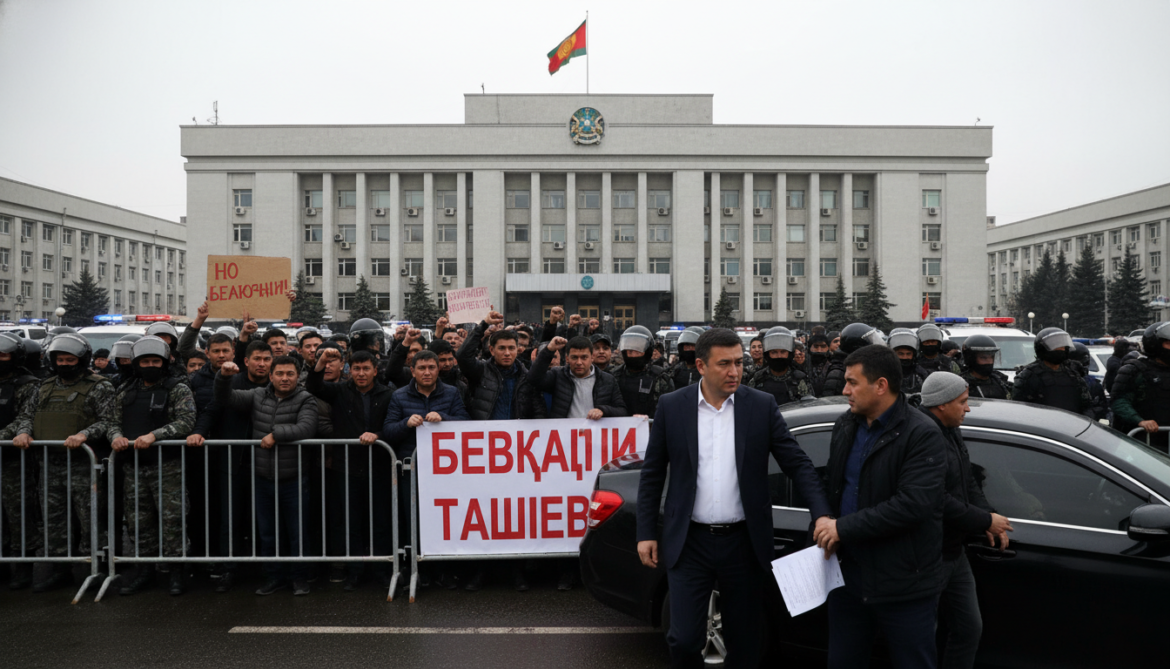 Kyrgyzstan charges security chief Tashiev with coup plot, threatening January elections