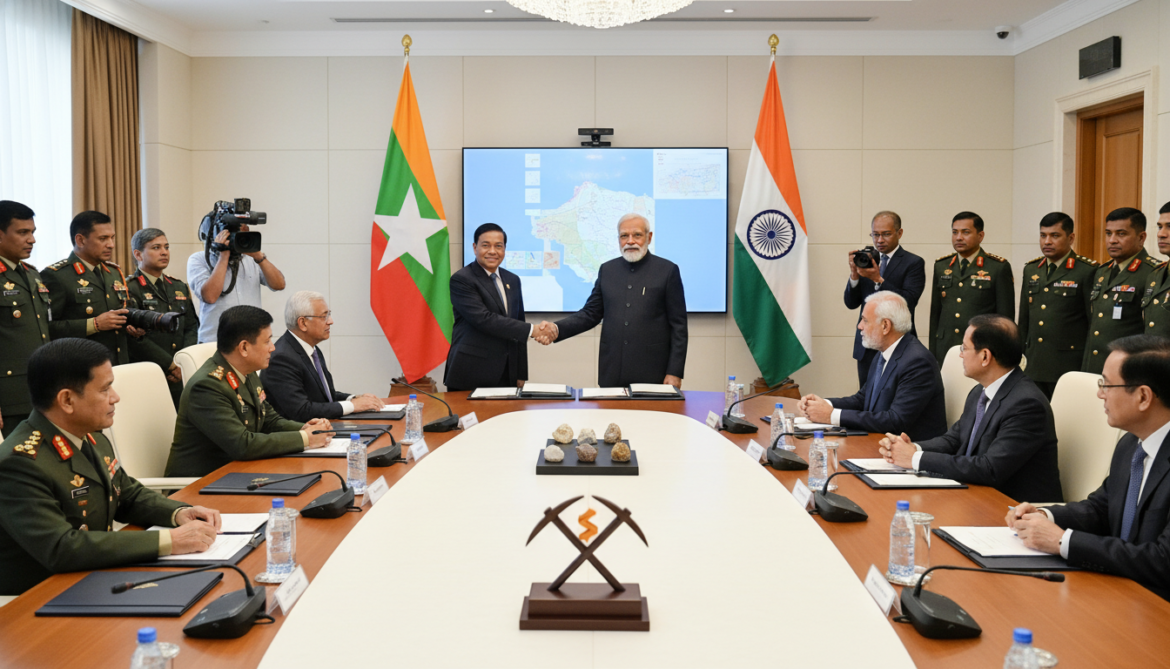 Myanmar president Min Aung Hlaing, Modi agree on rare earths cooperation
