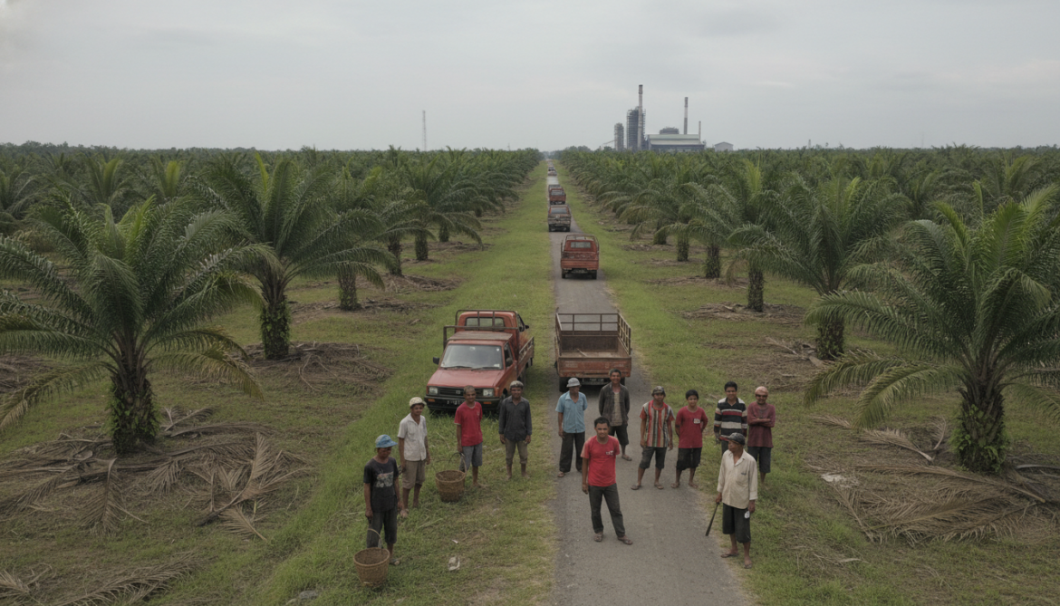 Indonesia Palm Oil Production Falls as Prabowo Export Policy Sparks Farmer Despair