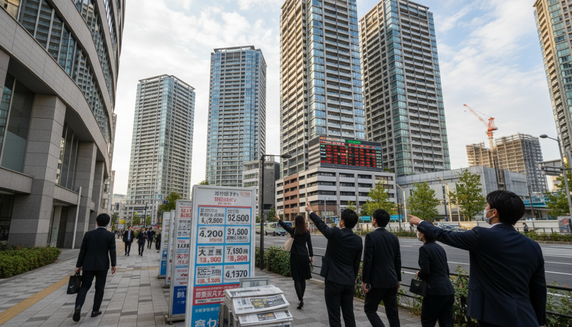 Osaka Condominium Rents Climb 3% in Six Months, Outpacing New York