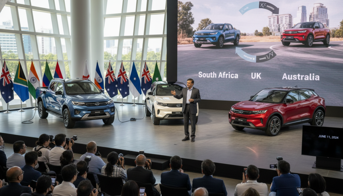 Mahindra Targets South Africa, UK and Australia With Electric Vehicles and Pickups