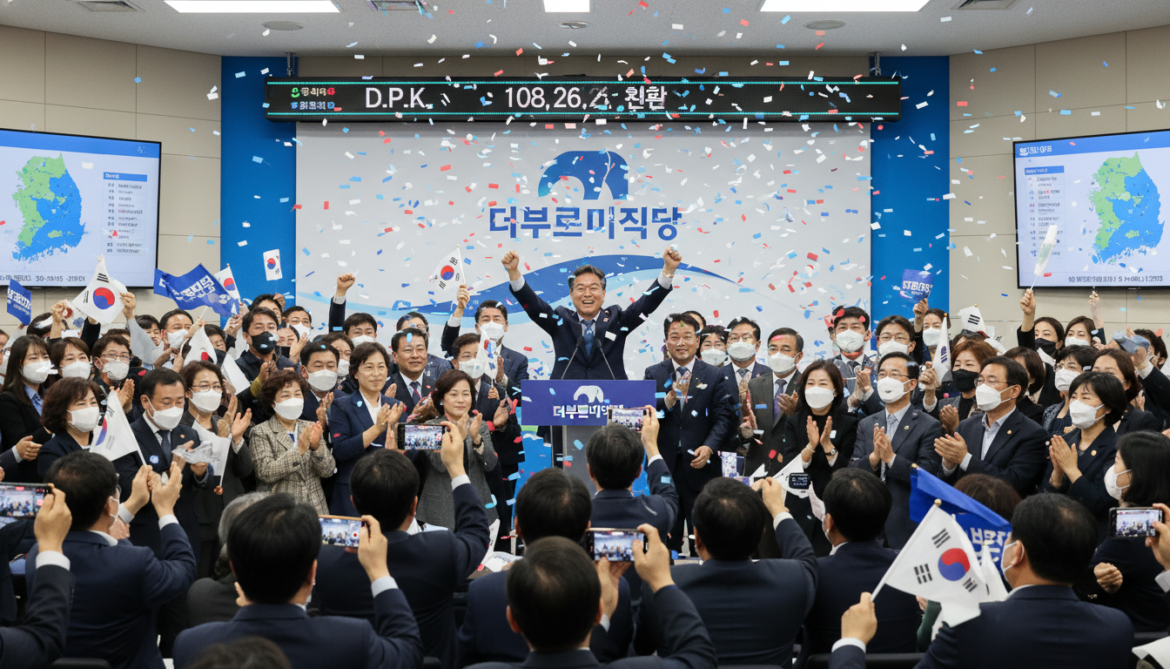 Ruling Democratic Party scores decisive win in South Korea local elections
