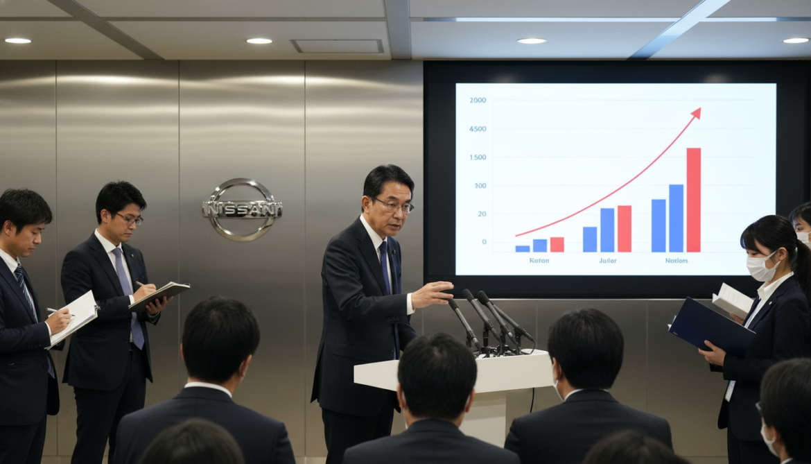 Nissan warns rising interest costs push annual payments past 110 billion yen