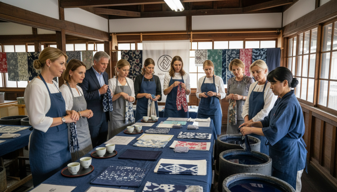 Nagoya travel company launches traditional dyeing tours to attract wealthy visitors