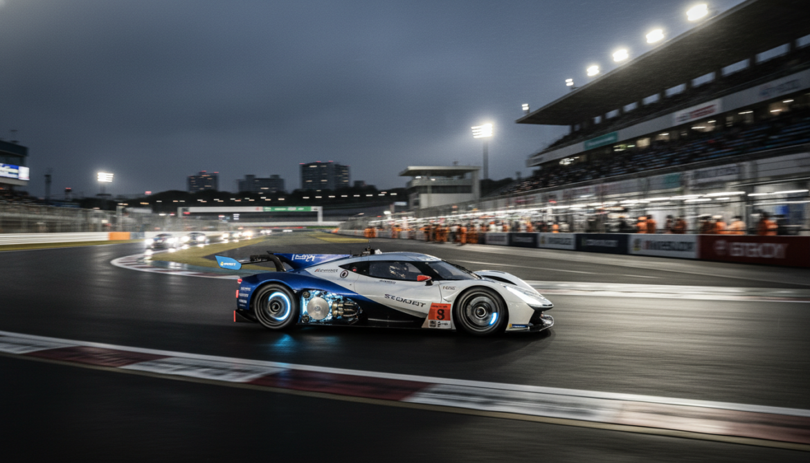 Toyota hydrogen car with superconducting motor competes in 24-hour Shizuoka race
