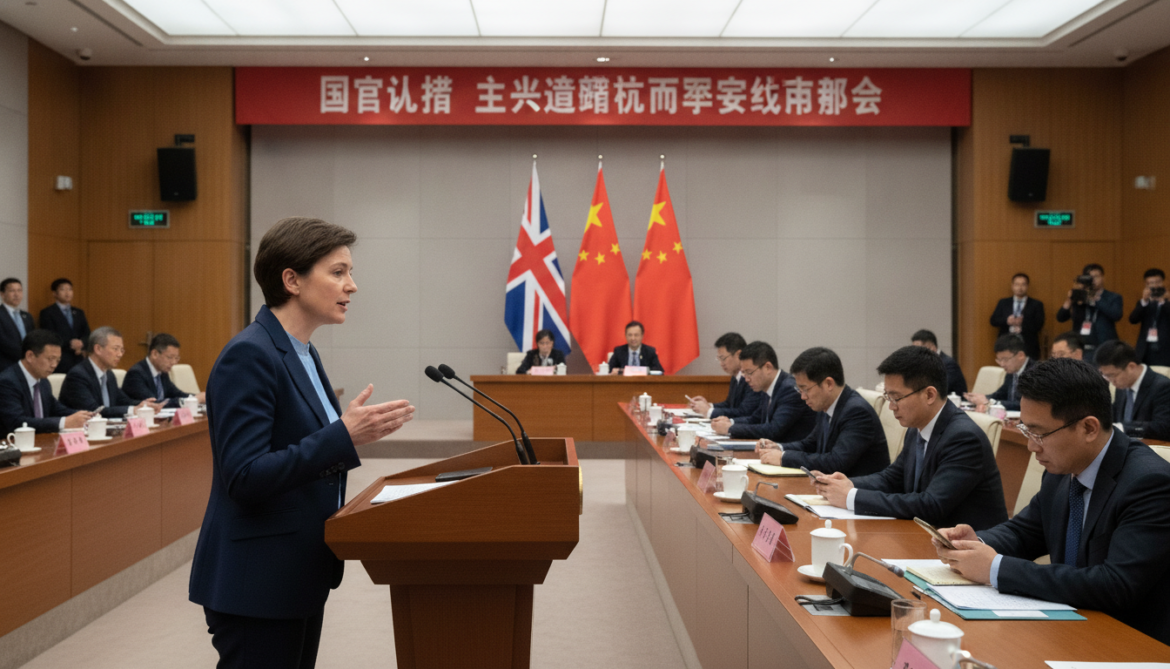 Yvette Cooper defends UK engagement with China during Asia trip