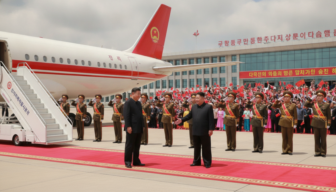 Xi Jinping arrives in Pyongyang to deepen China-North Korea ties amid tensions