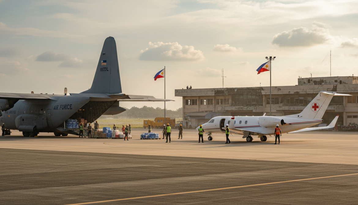 General Santos Airport reopens for government, humanitarian flights after 7.8 quake