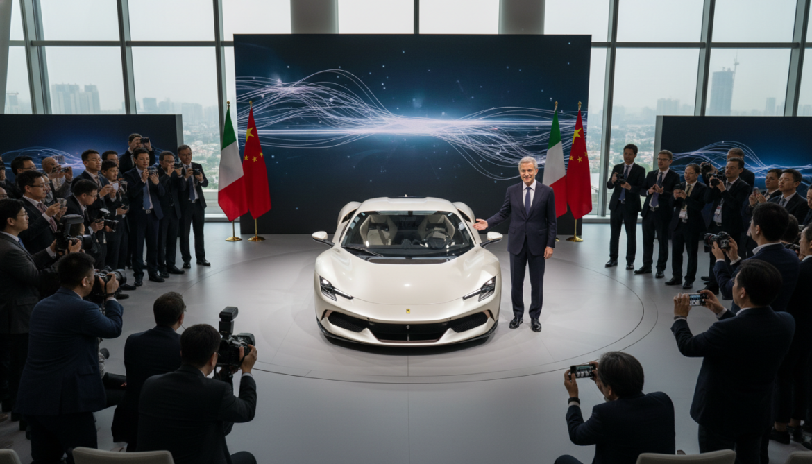Ferrari unveils Luce electric car to reverse China sales slump