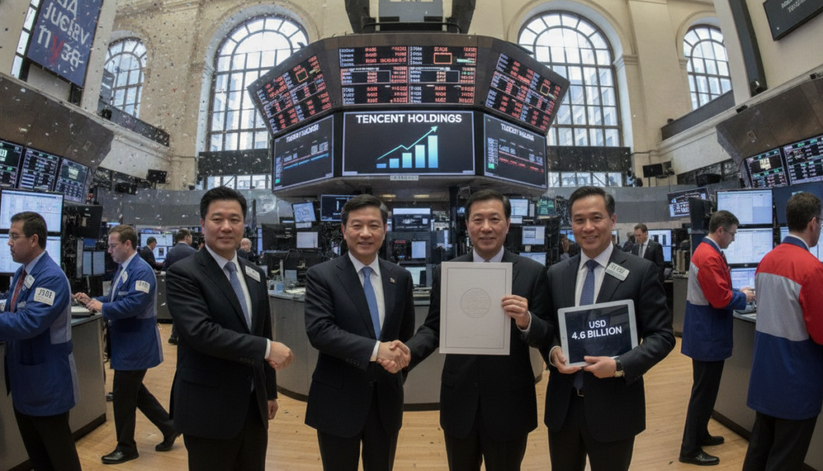 Tencent Issues First US Dollar Bond Since 2021 and Raises $4.6 Billion
