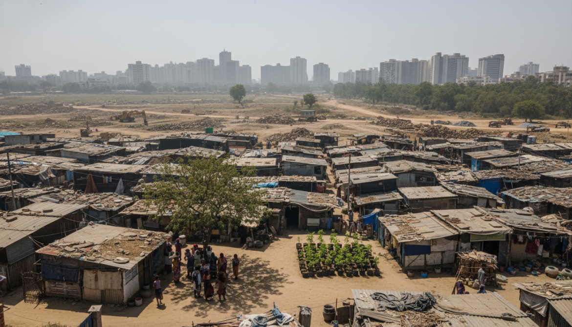 Indian cities face rising heat as greenery loss threatens slum residents