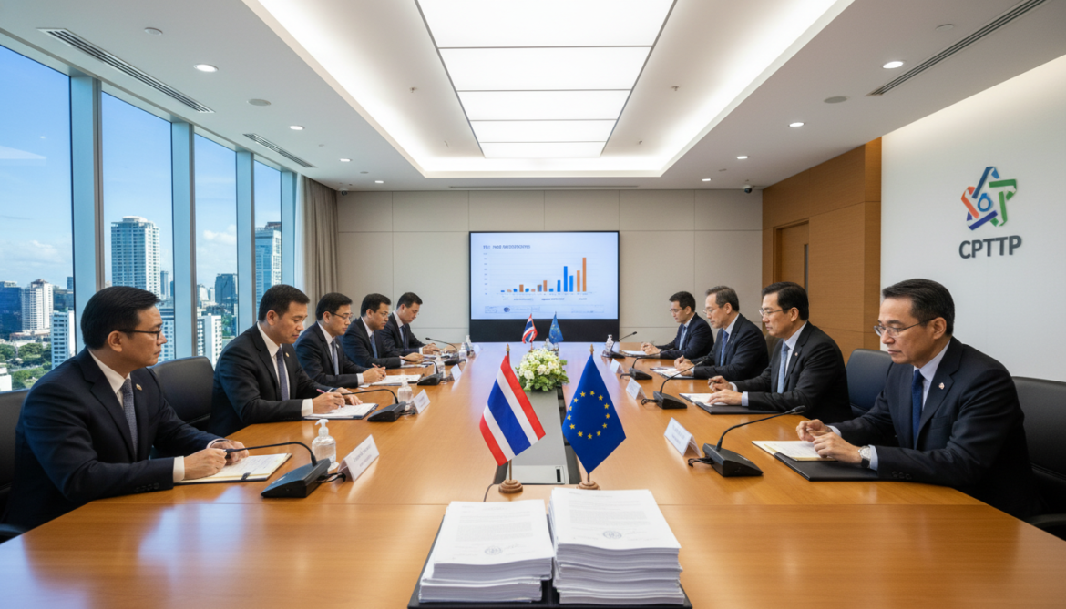 Thailand considers CPTPP accession and pursues EU trade deal amid protectionism