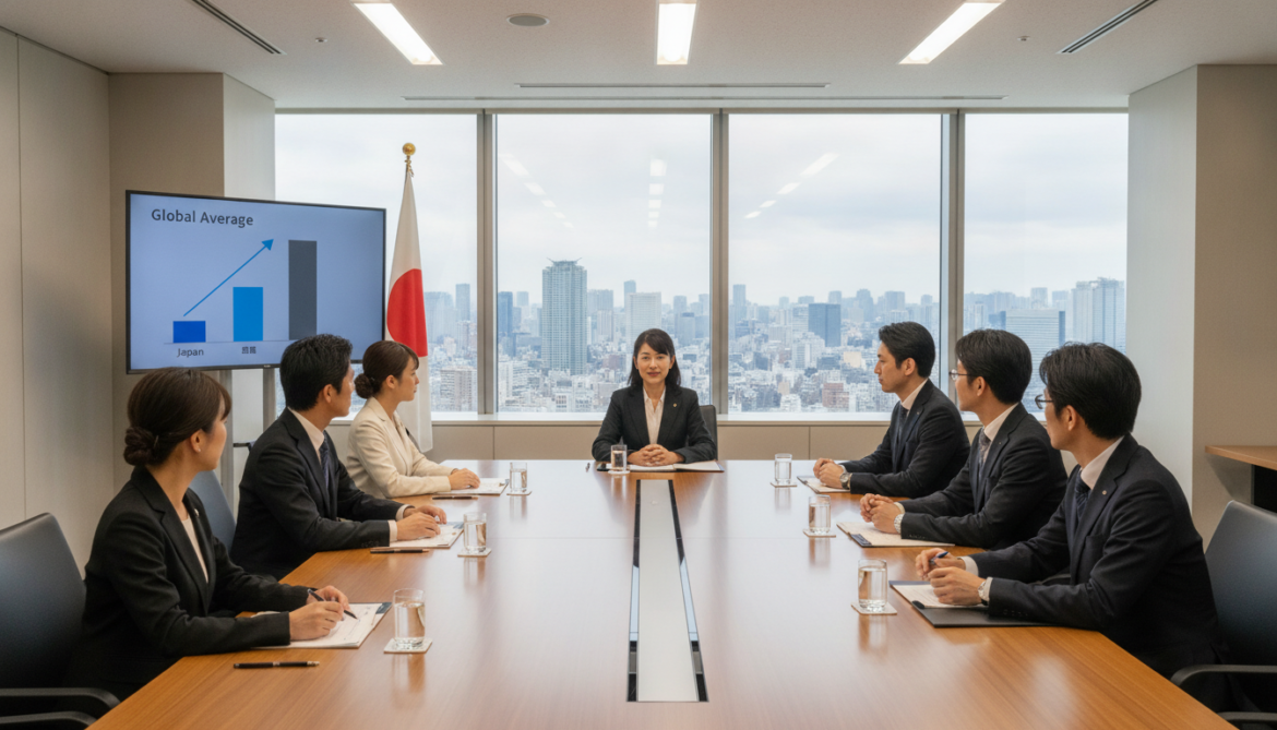 Japanese companies appoint more female directors yet still lag global peers