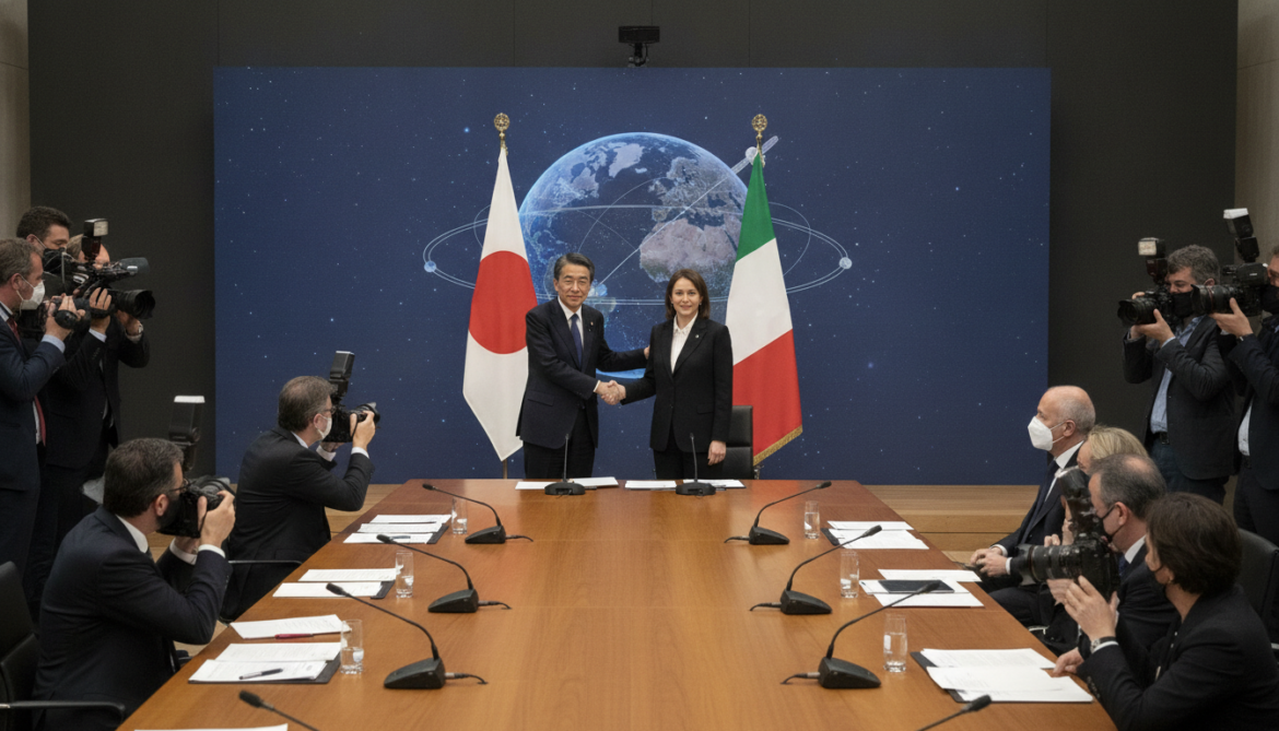Japan and Italy Agree to Deepen Space Cooperation and Strengthen Satellite Rules