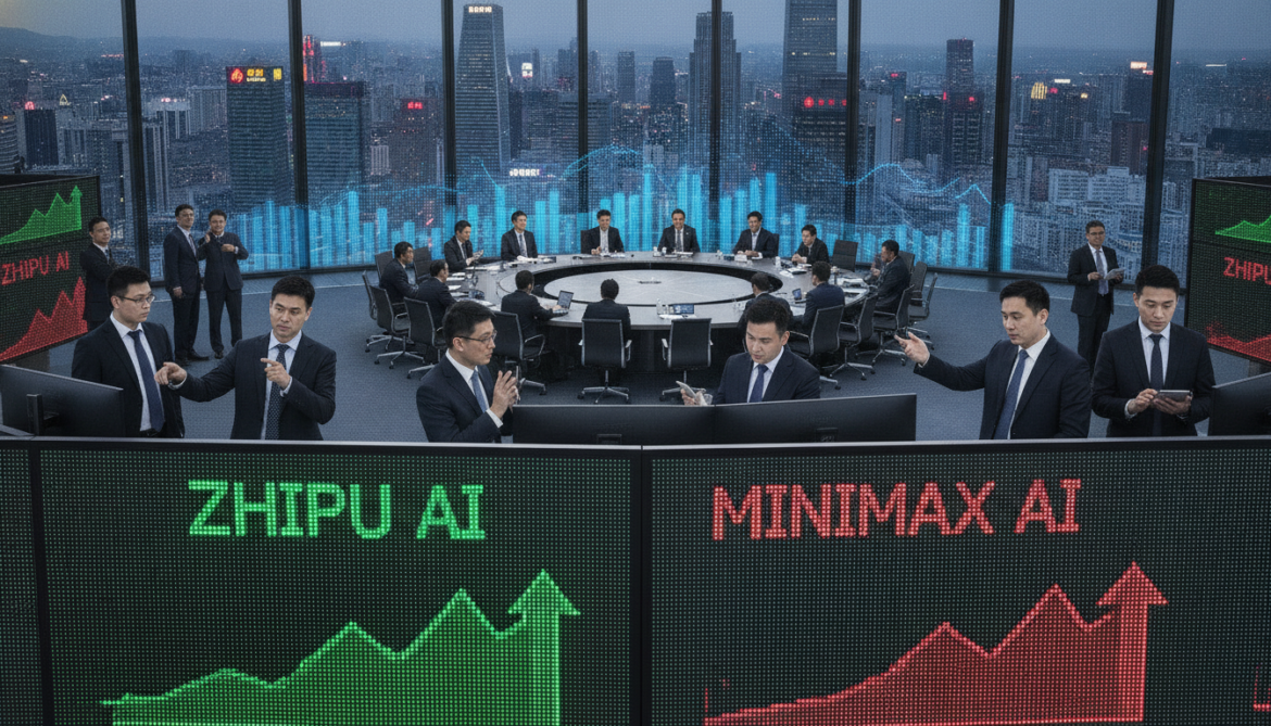 Zhipu shares surge, outpacing Minimax as Chinese AI valuation gap widens