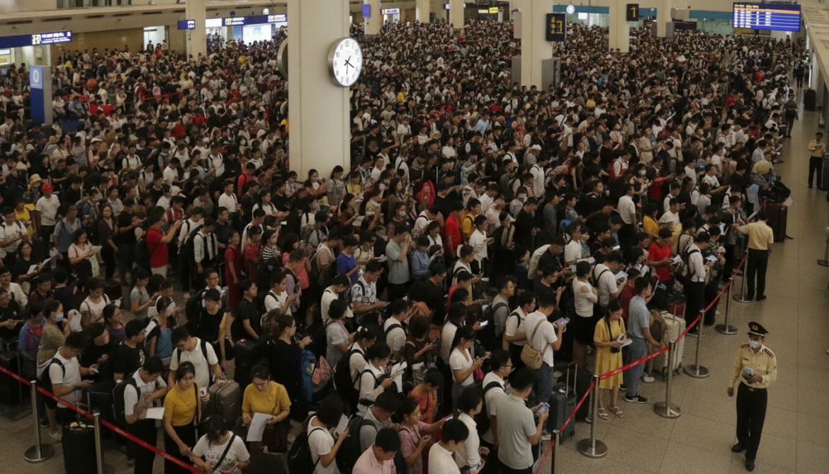 Vietnam requires July 1 health declaration as airport queues swell