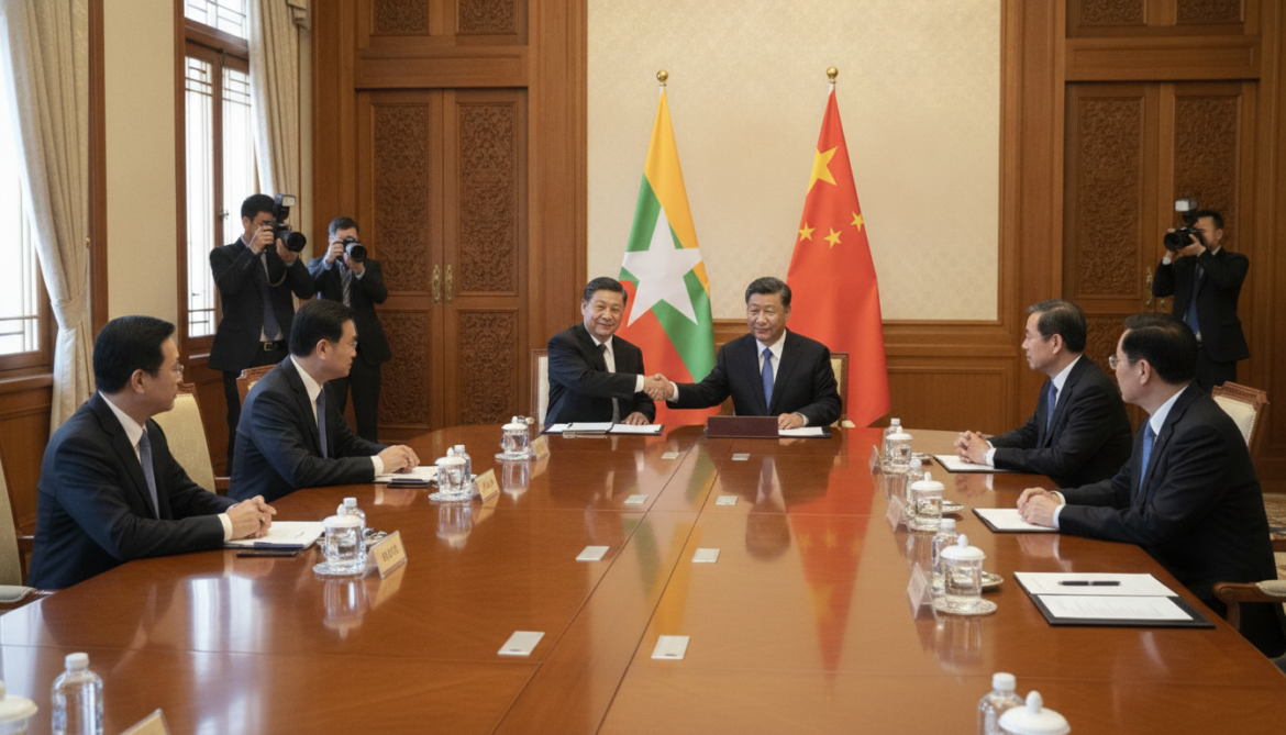 Min Aung Hlaing secures diplomatic boost as Xi Jinping hosts state visit