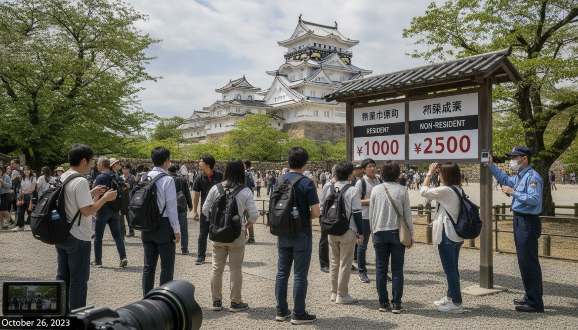 Himeji Castle introduces dual pricing and charges non-residents more than double
