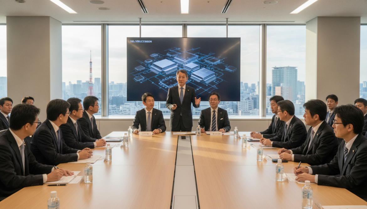 Tokyo Electron predicts chip equipment will become pillar of Japan's economy