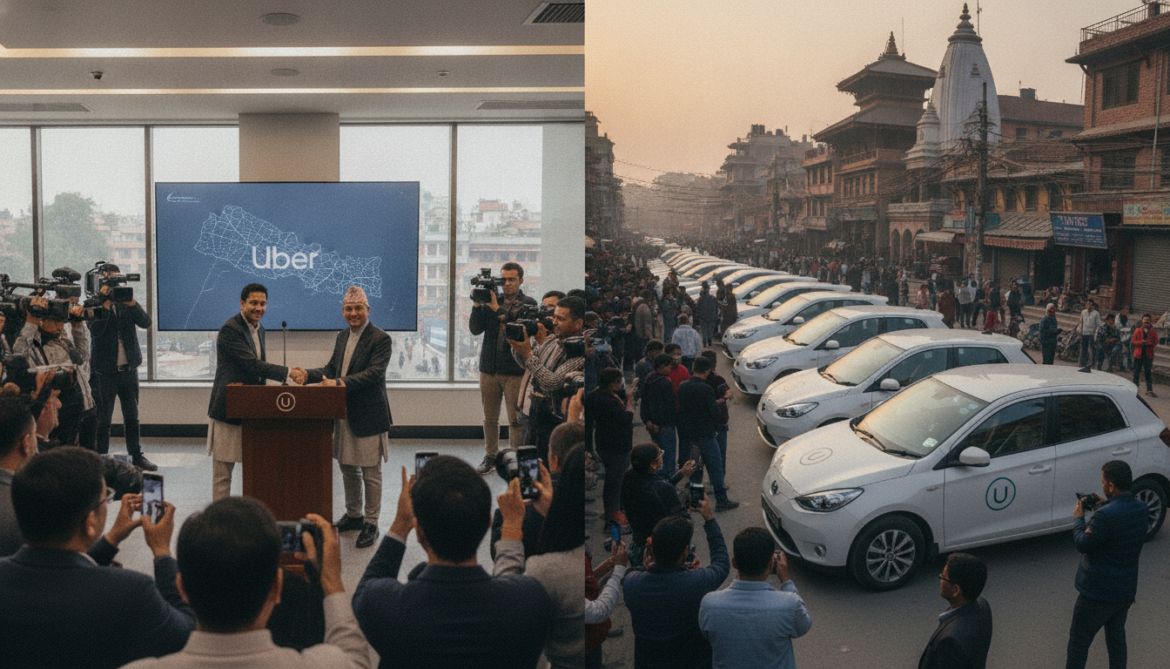 Uber launches in Nepal to challenge 30 domestic and foreign rivals