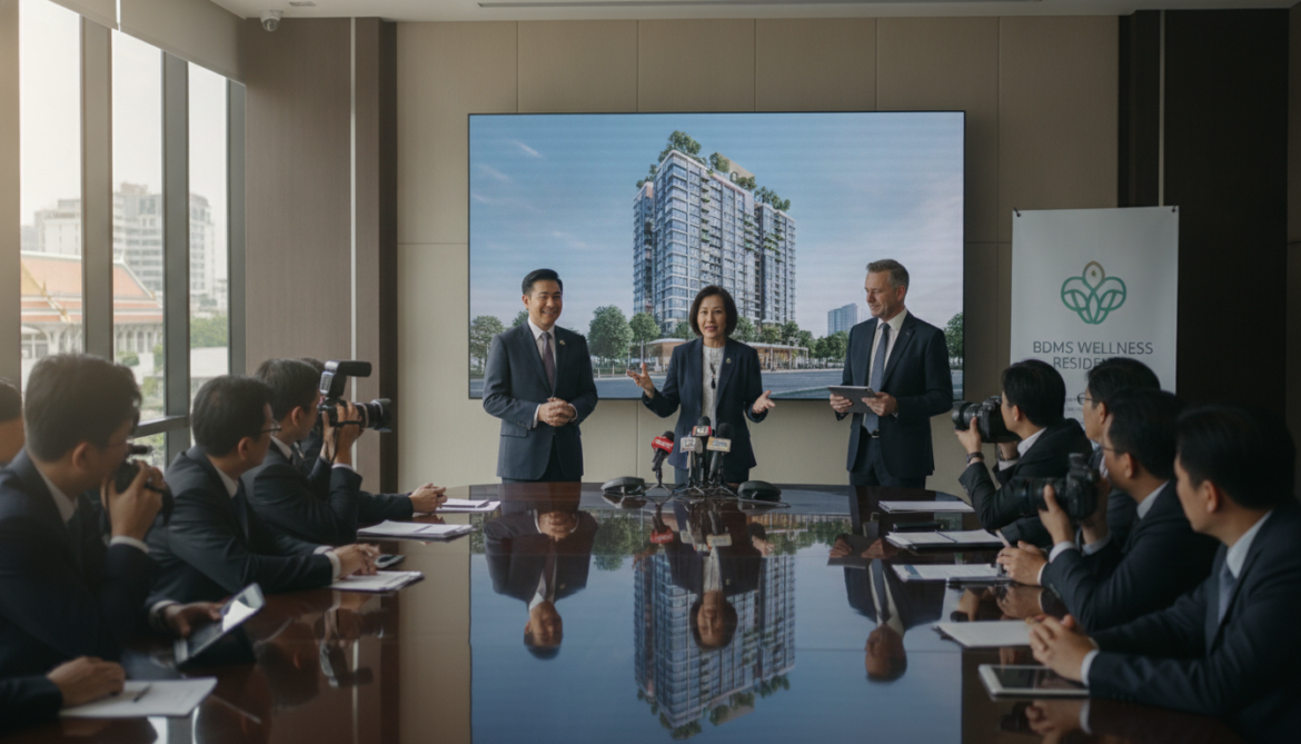 BDMS announces 45-story Bangkok wellness residence targeting seniors and foreigners