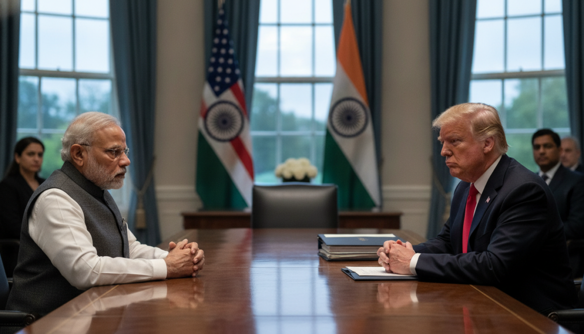 US-India ties tested as Modi and Trump meet after strike killed sailors