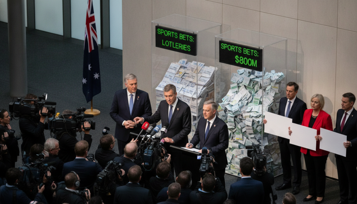Nonrace sports betting in Australia overtakes lotteries as critics demand tougher controls