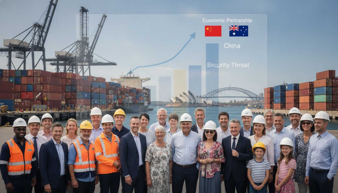 Australians now favor China as economic partner over security threat