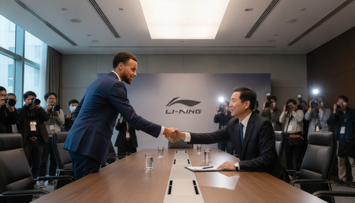 Li-Ning signs Stephen Curry as global brand partner to revive consumer interest