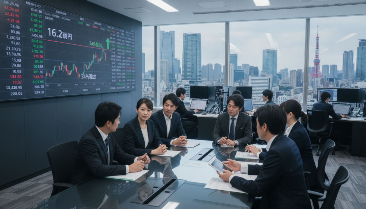 Japan share buybacks surge 34% to ¥16.2 trillion in January–May