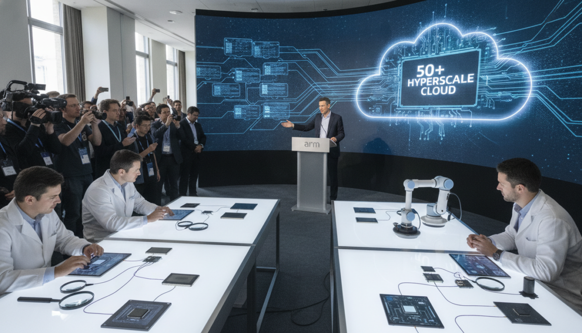Arm reveals architecture powers over 50% of hyperscale cloud market while moving into chips