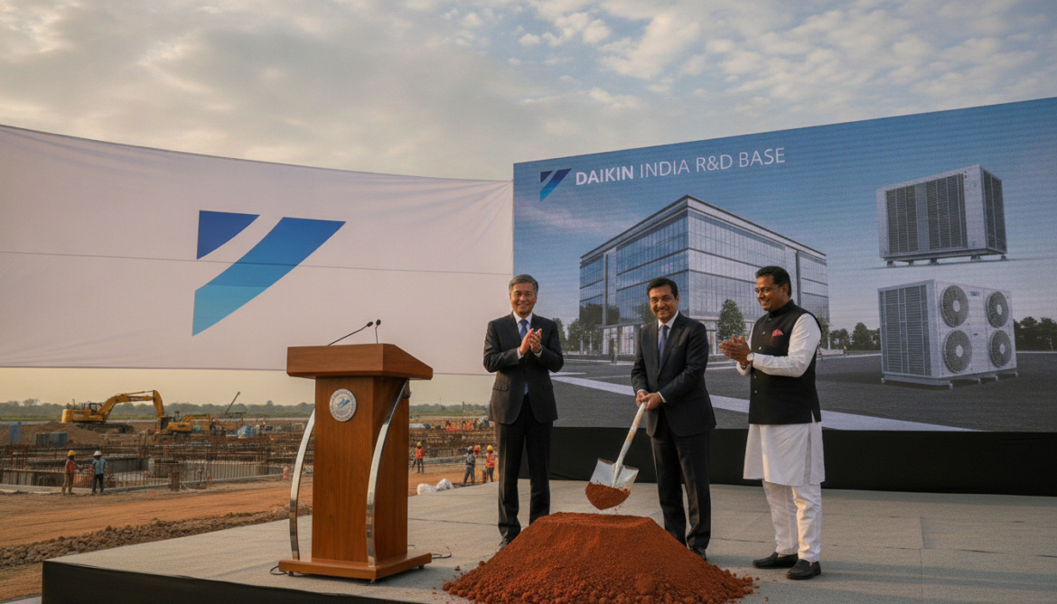 Daikin establishes India R&D base to develop large-scale air conditioners