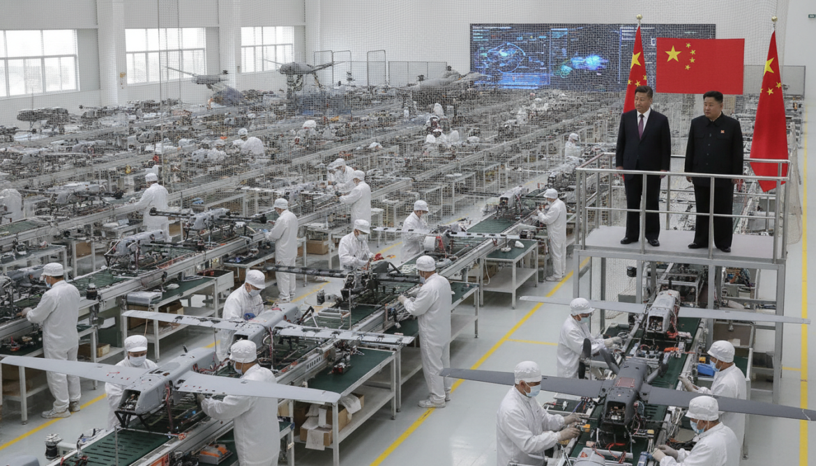 Drone production signals China and North Korea accelerating networked warfare