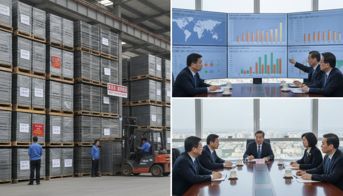 China amasses critical metals including North Korean tungsten while maintaining export controls