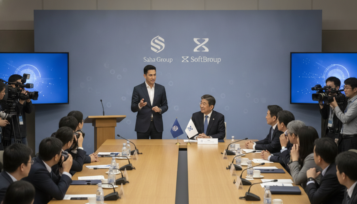 Saha Group announces AI powered digital solutions partnership with SoftBank Corp