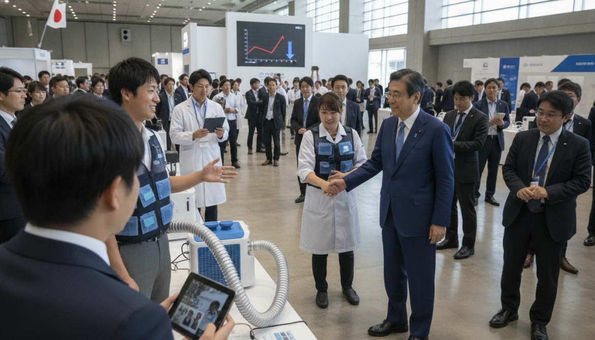 Japanese companies unveil cooling innovations to prevent heatstroke amid extreme summer
