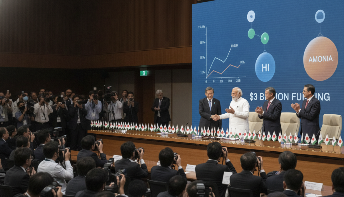 Japan and India agree to fund $3bn IHI‑ACME hydrogen and ammonia project