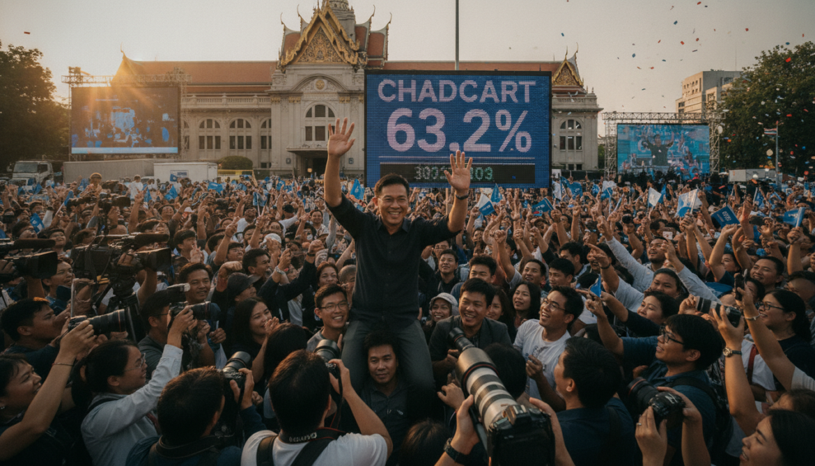 Chadchart Sittipunt re-elected Bangkok governor with over 60% support