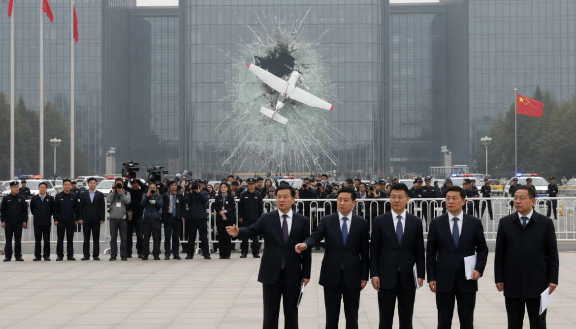 China signals tighter low-altitude airspace rules after small plane strikes CITIC Tower