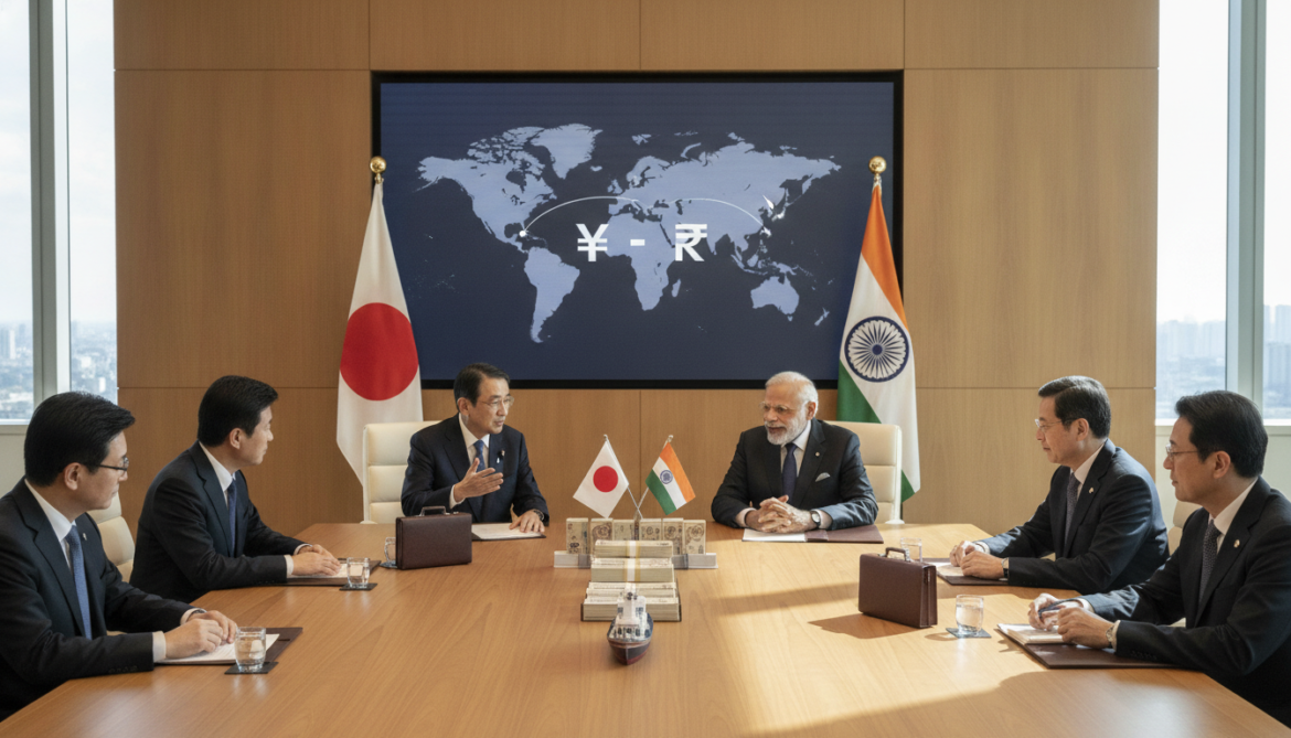 Japan and India move toward dollar-free yen-rupee settlement system