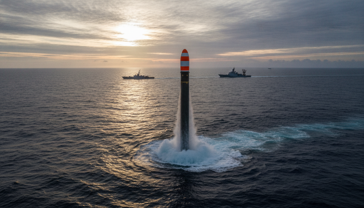 China launches SLBM test with mock warhead into Pacific