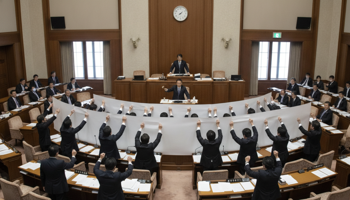 Deputy capital bill stalls in Diet as opposition blocks vote