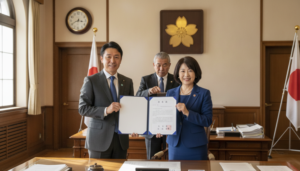 Hiroyuki and Fusaho Izumi register new regional party for 2027 local elections