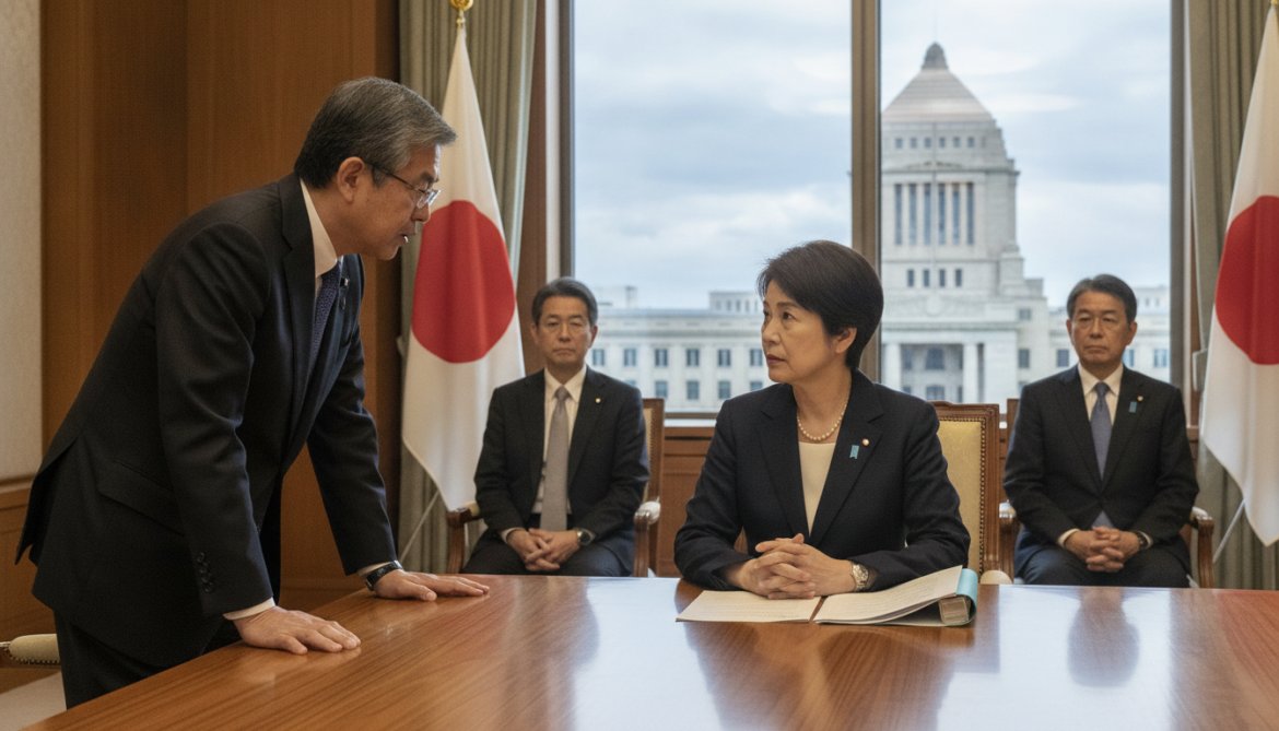 House Speaker Mori urges Prime Minister Takaichi to end Diet deadlock